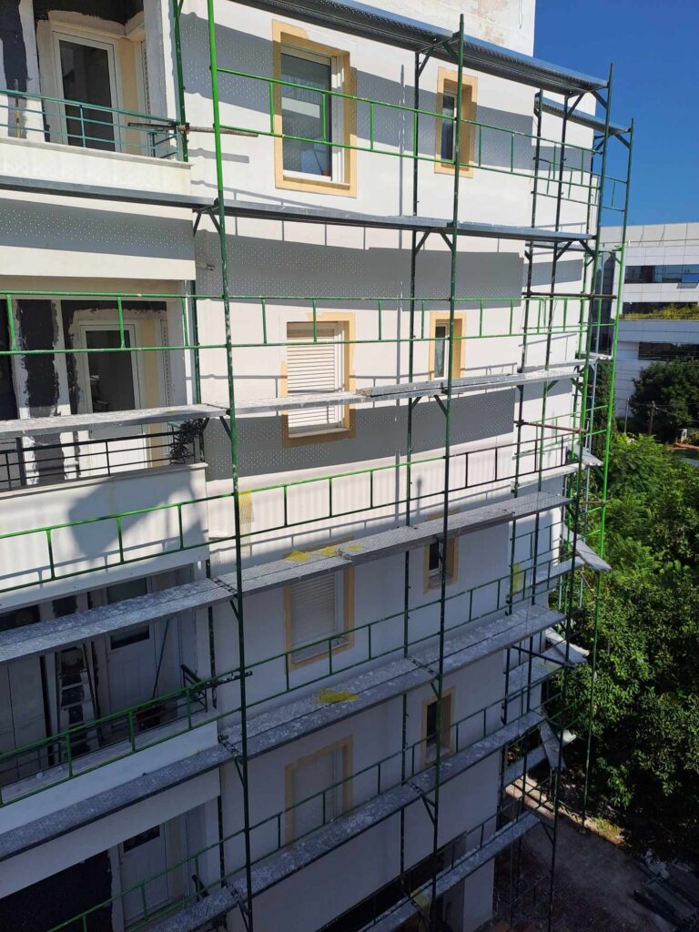 CONSTRUCTION OF AN APARTMENT BUILDING